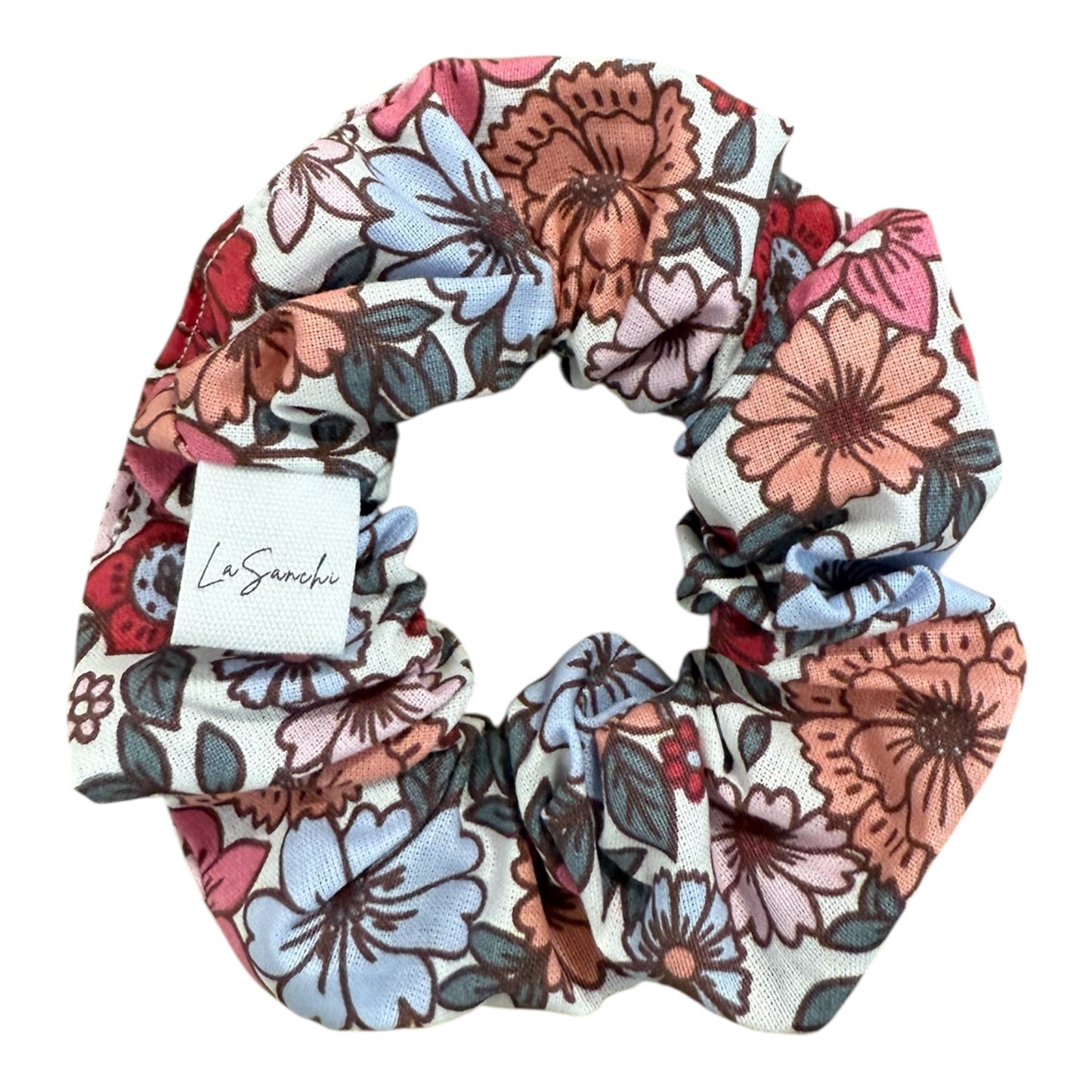 Scrunchie floreale in cotone