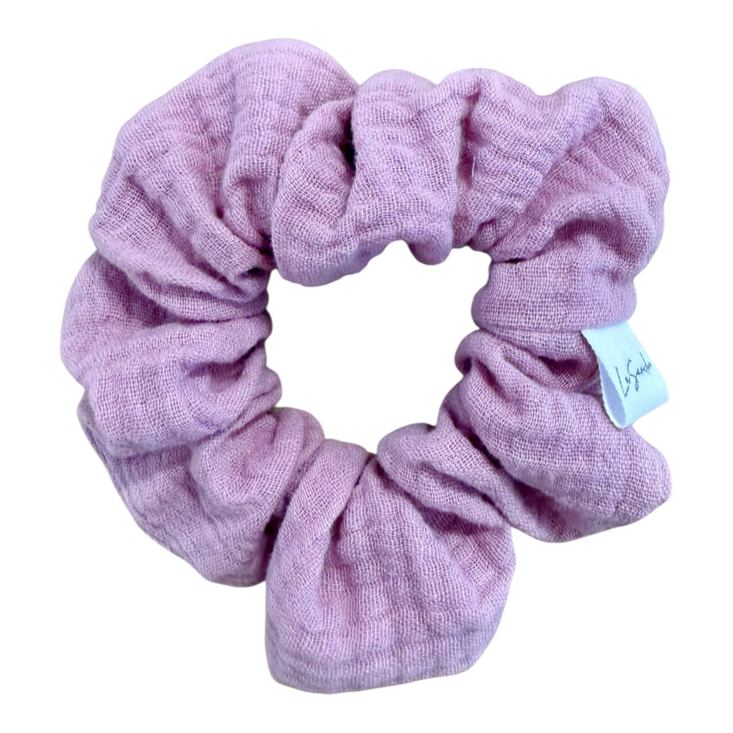 Scrunchie in Mussola Lilla