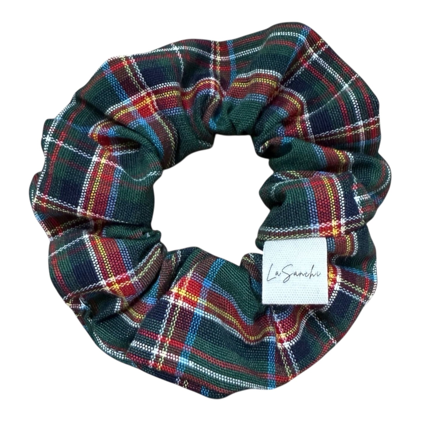 Scrunchies Scozzesi – Confezione da 2