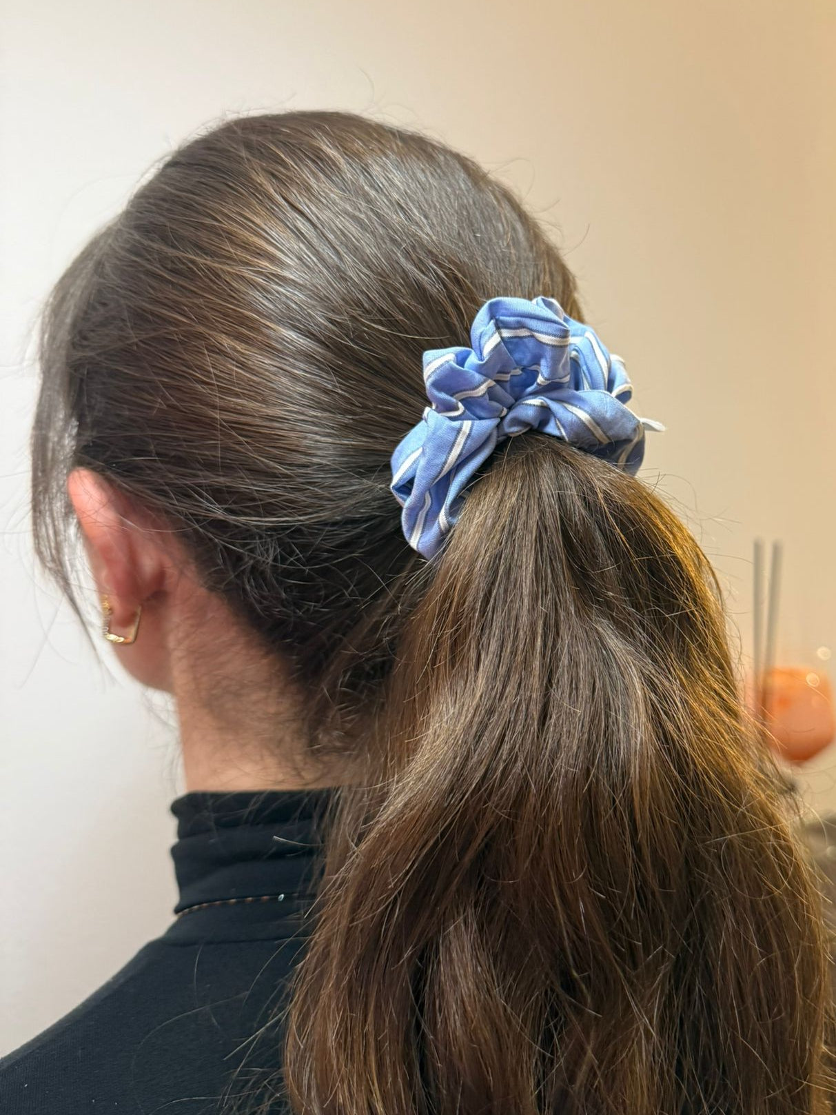 SPEDIZIONE GRATUITA - Tris Scrunchies Azzurri