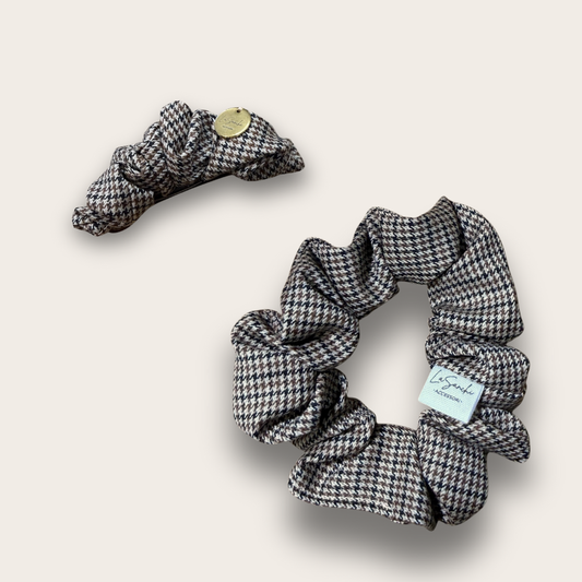 Scrunchie & Hair Clip - SPEDIZIONE GRATUITA -