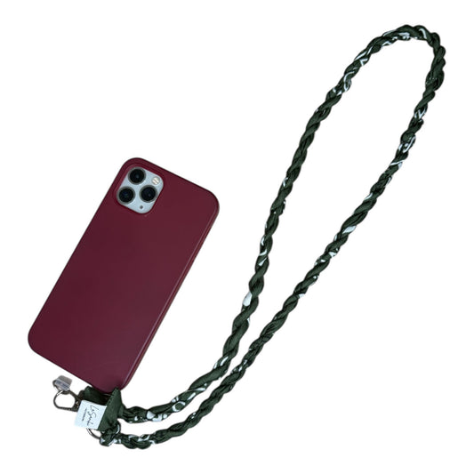 Cordino porta-cellulari in tessuto bandana