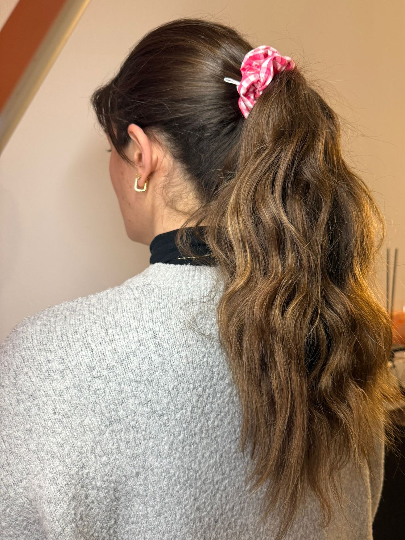 SPEDIZIONE GRATUITA - Tris Scrunchies Scacchi